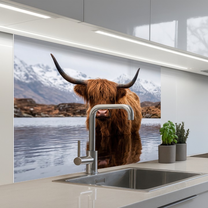 Panou decorativ OnlyWow, antistropi, termorezistent, 100x80 cm, autoadeziv