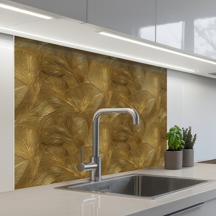 Panou decorativ bucătărie, OnlyWow, antistropi, termorezistent, 100x80cm