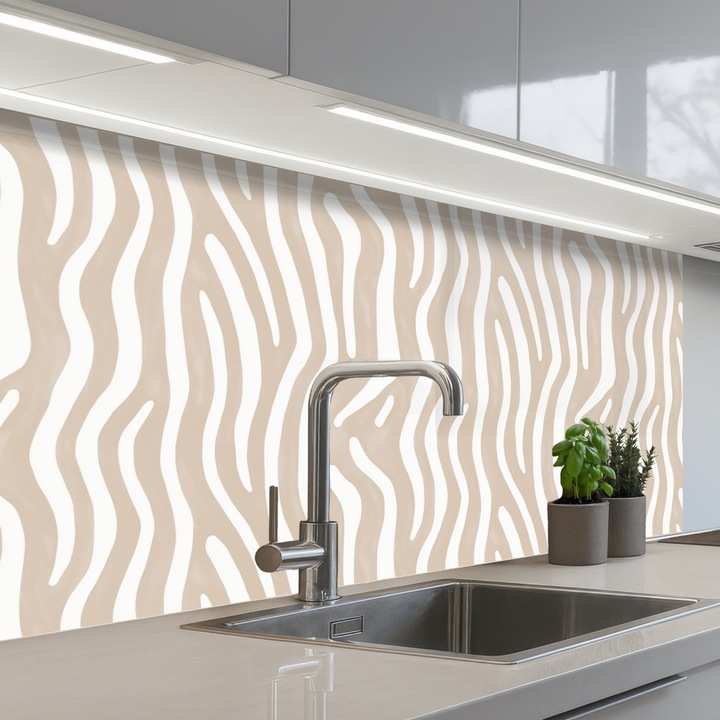 Panou decorativ OnlyWow, protectie aragaz, antistropi, termorezistent, 100x60 cm, autoadeziv