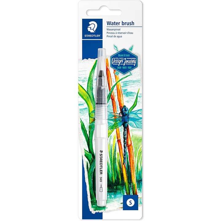 Pensula cu rezervor - Water brush, Negru