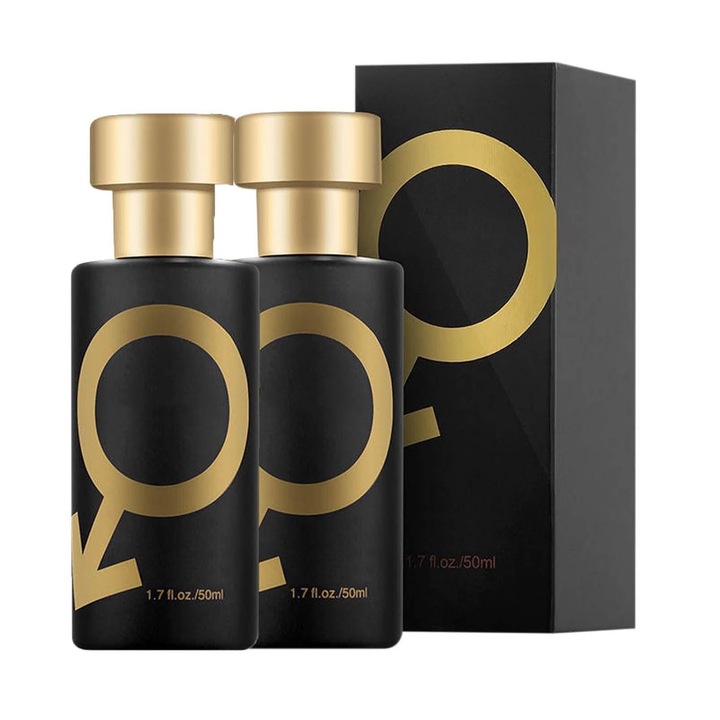 Parfum unisex Baopinlady Lu Her, 100 ml, set 2 buc, formulate cu feromoni, dimensiuni 12x9.1x4.6cm
