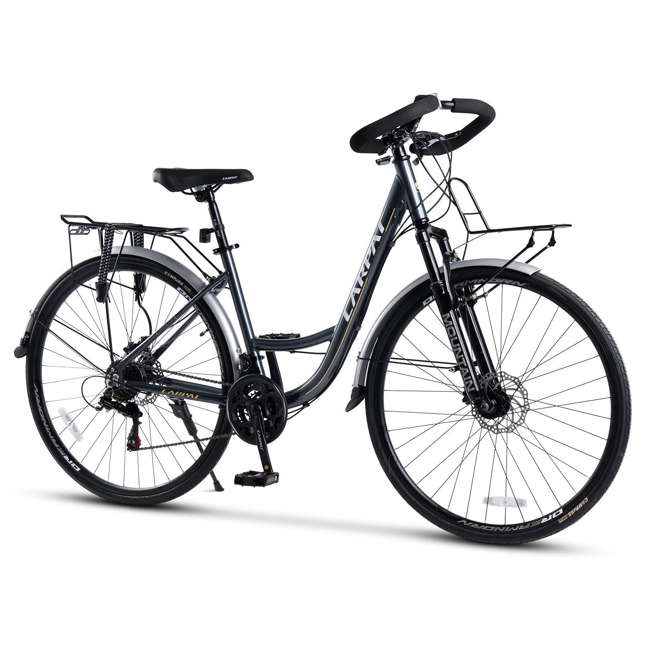 fat グレー Bicicletă copii Velors MTB Fat Bike Ride JSX24109, frâne disc, 7