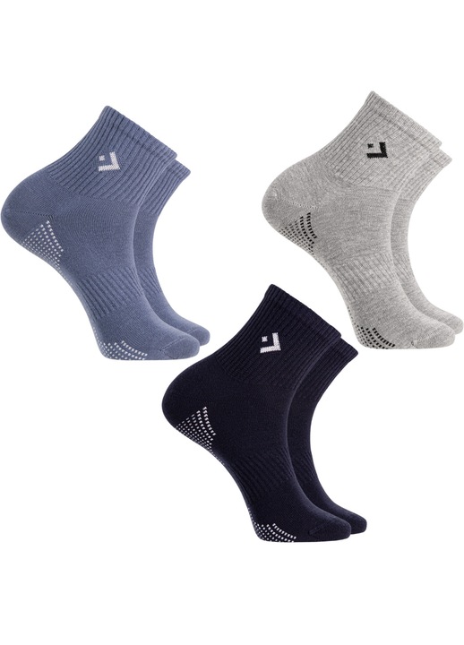 Sosete barbati Moraj, set 3 perechi, 43-45, multicolor, 80% bumbac