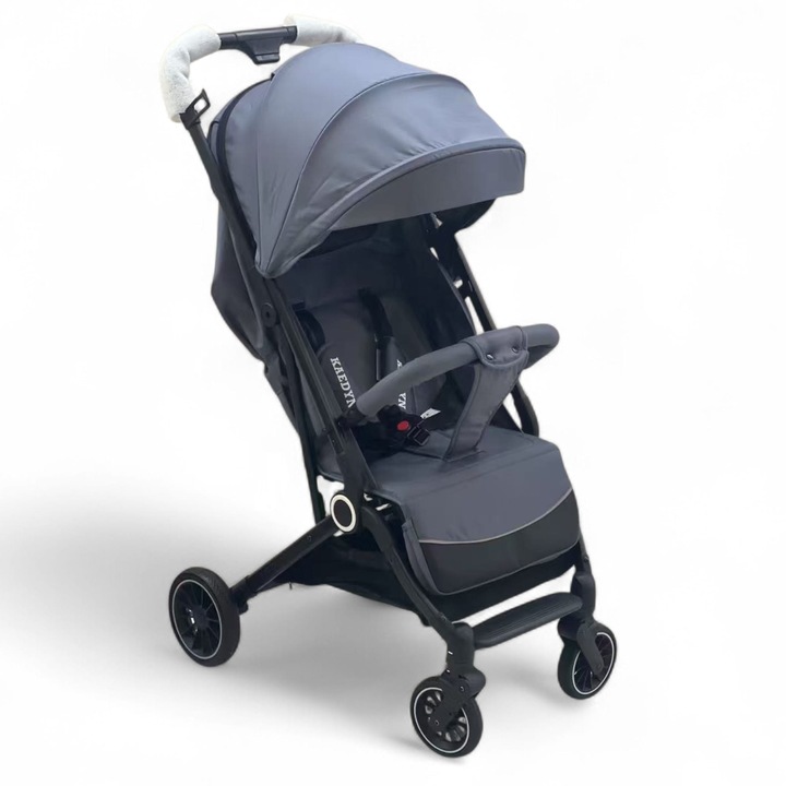 Carucior de Calatorie Ultra-Compact 313, Pliere Automata Tip Troler, Cadru Usor 6.6kg, Pana la 22kg, Manevrare cu o Mana