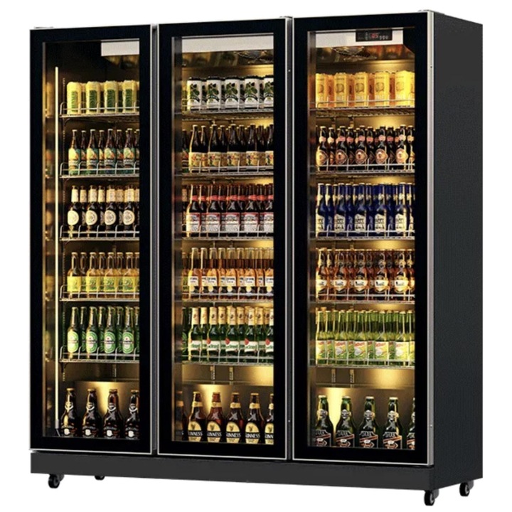 Vitrina frigorifica verticala WH03, Racire Ventilata, Iluminare LED - R290