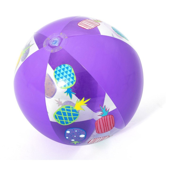 Minge de plajă Bestway, 51cm, plastic, model, colorat