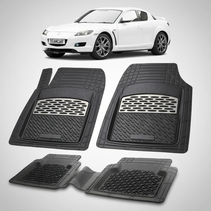 Covorase Mazda RX-8 I Compatibile 2003-2012, Silver
