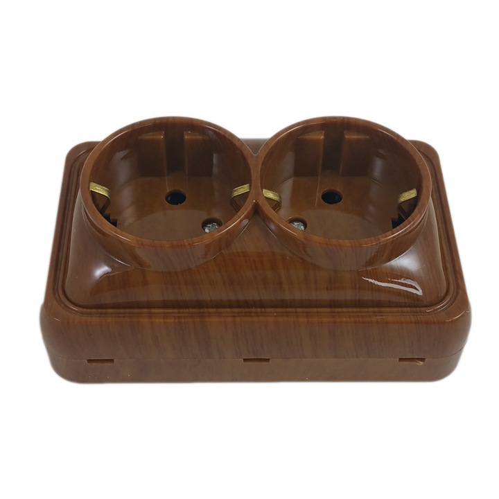 Priza Dubla Mahon - montaj aparent