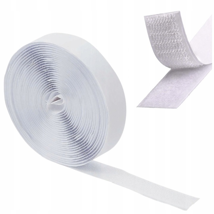 Banda cu velcro pentru etansare feronerie climatizator, Mission Air, 2,5cm, 8m