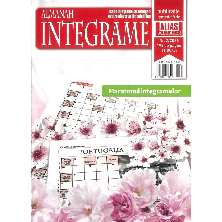 Almanah de integrame Flacara numarul 2/2026 - maratonul integramelor