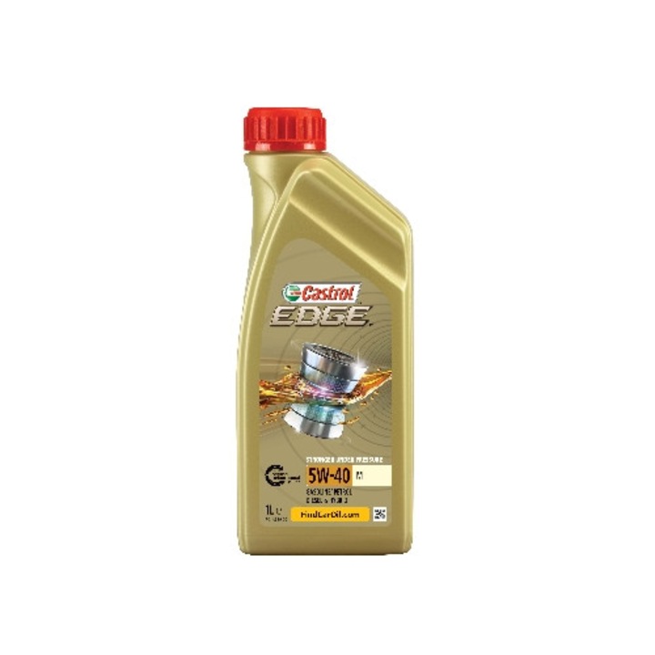 Ulei motor Castrol EDGE 5W40, 1L, pentru automobile personale
