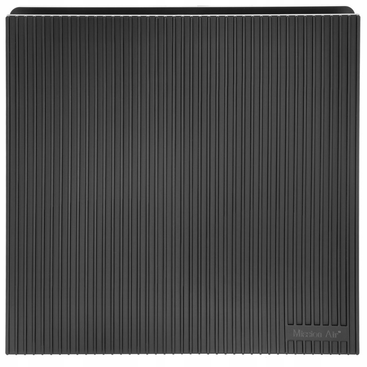 Ventilator baie Mission Air Ventis Linea 150, timer si higrostat, negru, 150mm