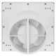 Ventilator baie Mission Air Ventis Linea 120 alb 120mm 36dB 15W