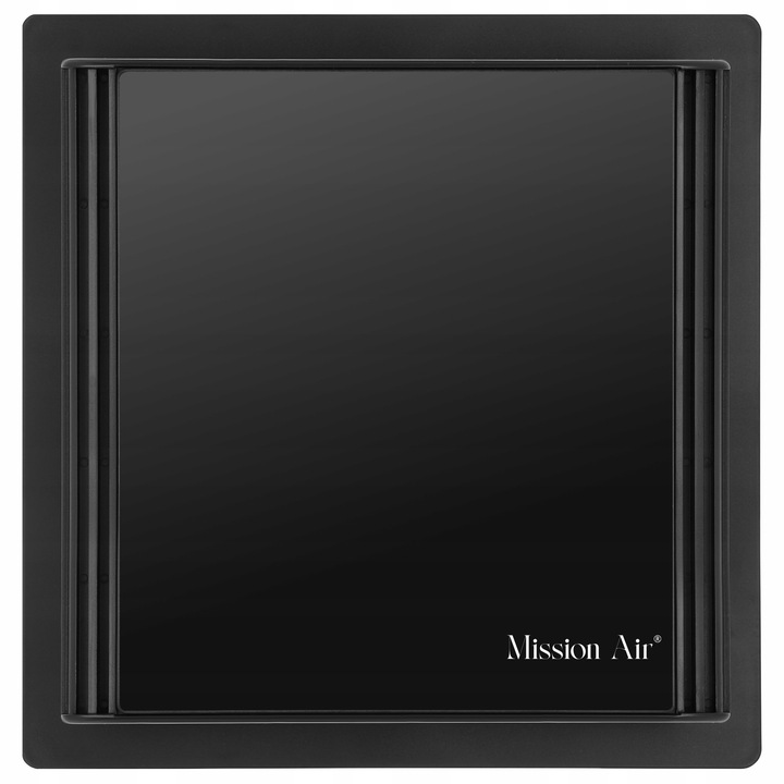 Ventilator baie Mission Air Ventis Edge 120mm negru 38dB 15W