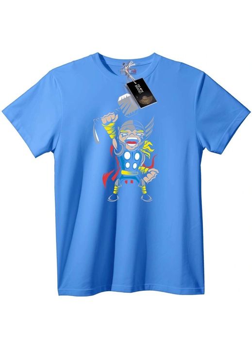 Viking Thor rajzfilm póló, Világoskék