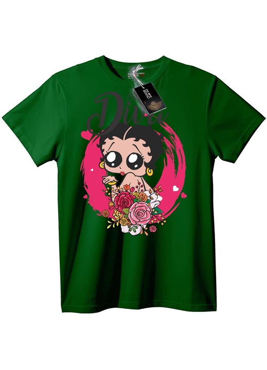 Betty Boop póló, Angolzöld