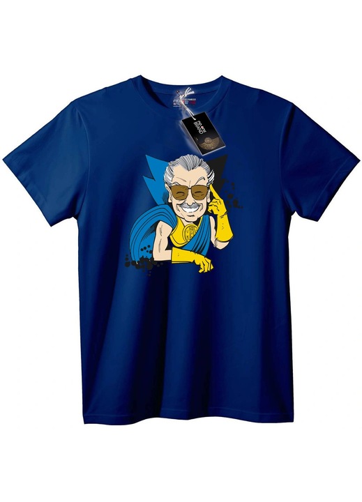 Szuper Nagypapa póló, Tengerészkék