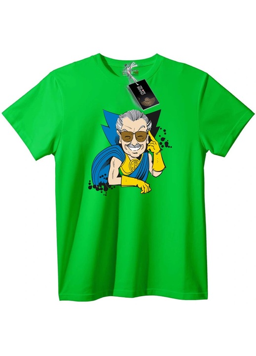 Szuper Nagypapa póló, Világoszöld