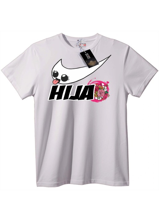 HUA Mosolygós Arc Póló, Fehér