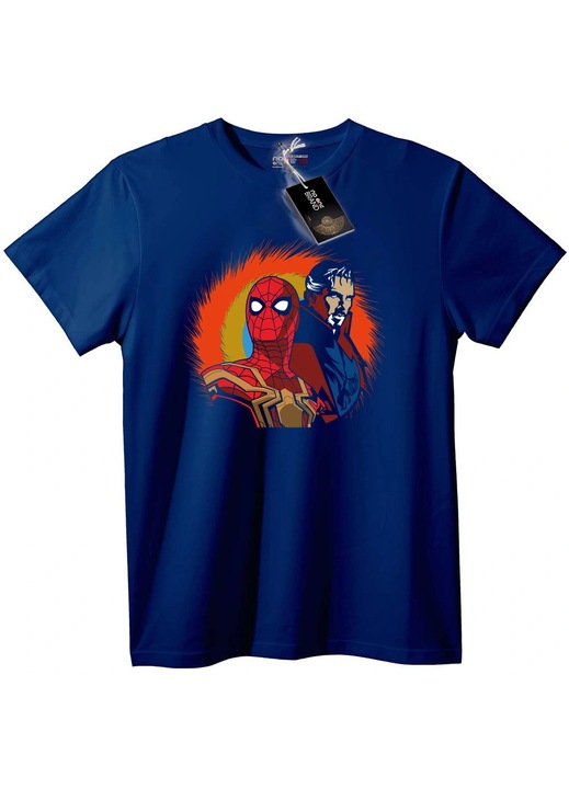 Póló Spider-Man & Doctor Strange, Tengerészkék