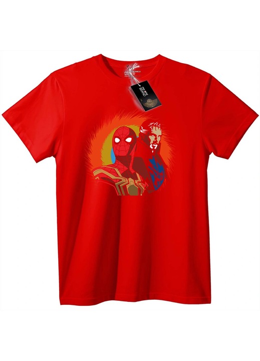 Póló Spider-Man & Doctor Strange, Piros