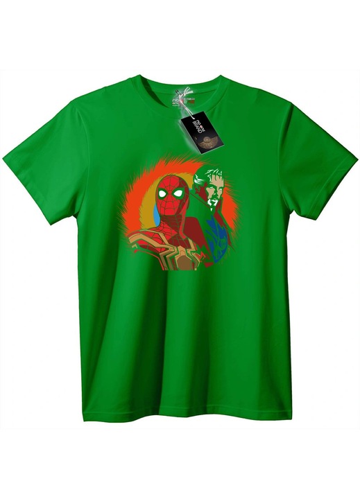 Póló Spider-Man & Doctor Strange, Zöld