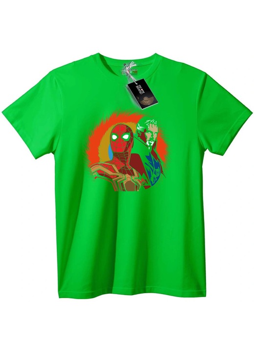 Póló Spider-Man & Doctor Strange, Világoszöld