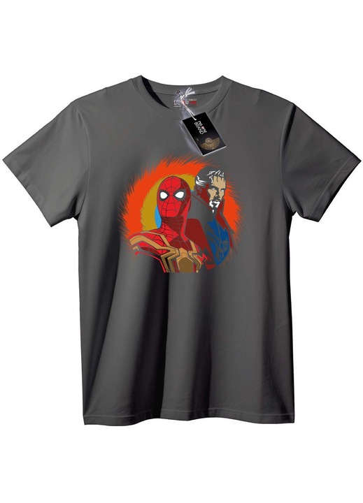 Póló Spider-Man & Doctor Strange, Szürke