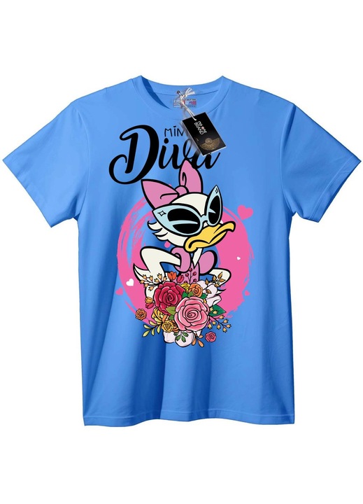 Póló Vadvirág Virág, Világoskék