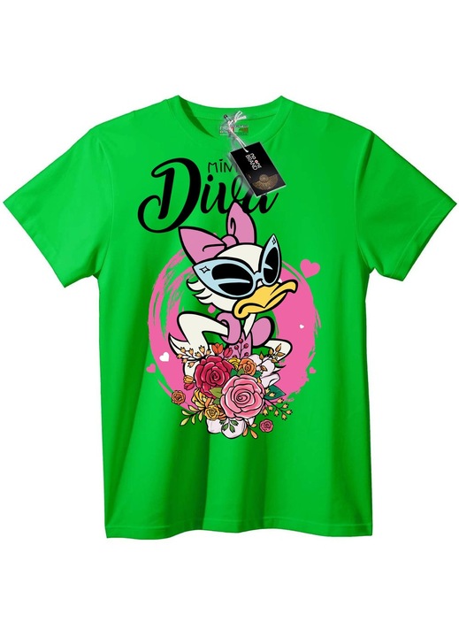 Póló Vadvirág Virág, Világoszöld