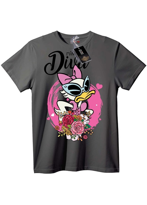 Póló Vadvirág Virág, Szürke