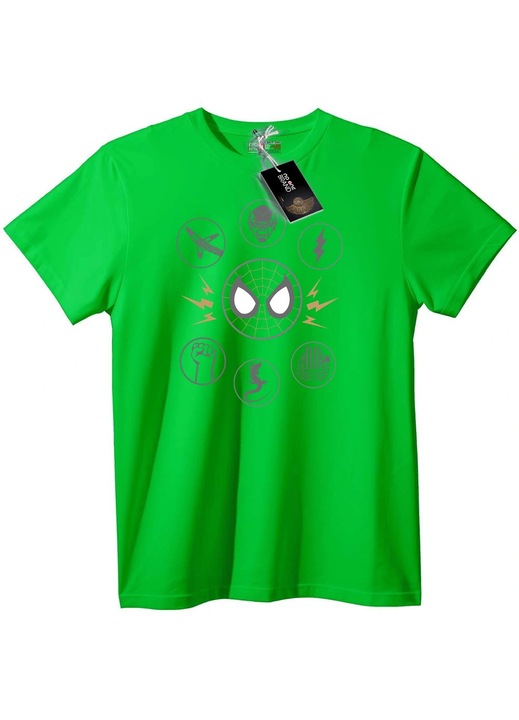 Pókember Hős szimbólum póló, Világoszöld