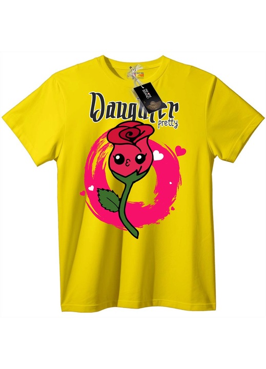 Veszélyes Gyönyörű Rózsa Póló, Sárga