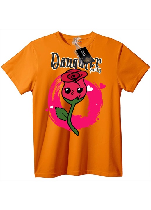 Veszélyes Gyönyörű Rózsa Póló, Narancssárga