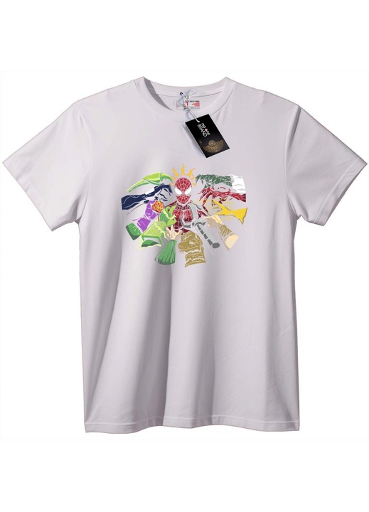 Póló Pókember & Marvel Hősök, Fehér