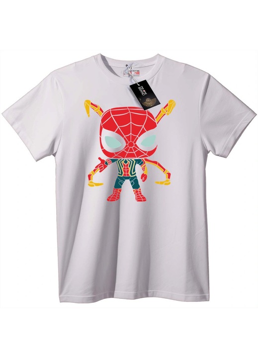 Chibi Pókember póló, Fehér