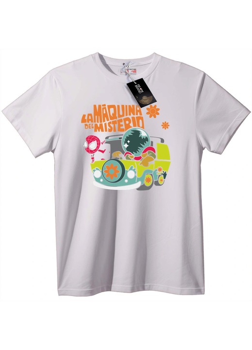 Rejtélyes Gép Póló, Fehér