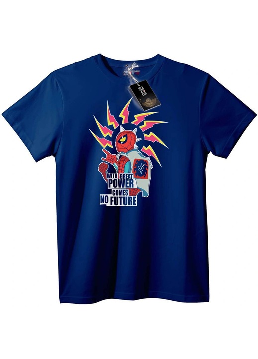 Pókember 'Nincs jövő' póló, Tengerészkék