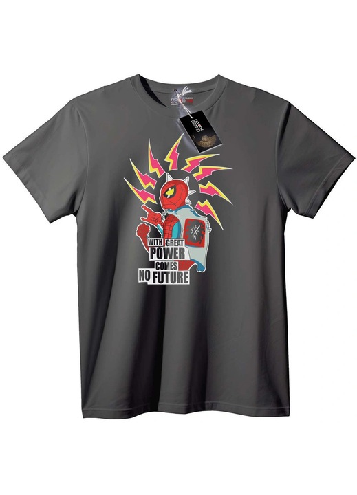 Pókember 'Nincs jövő' póló, Szürke