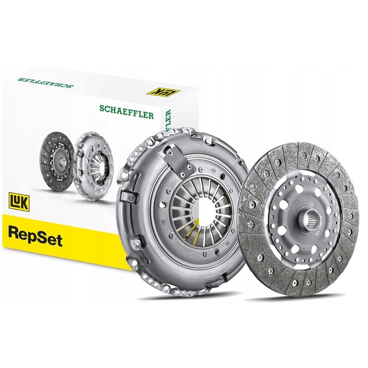 Set ambreiaj LUK 624355309, 240mm, pentru VW EOS/PASSAT/GOLF/SHARAN 2,0 TDI