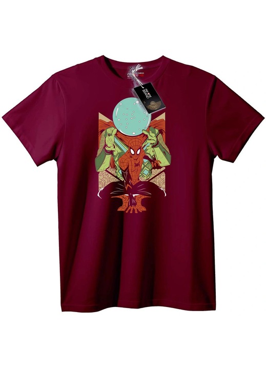 Szuperhős Trió Póló, Bordó