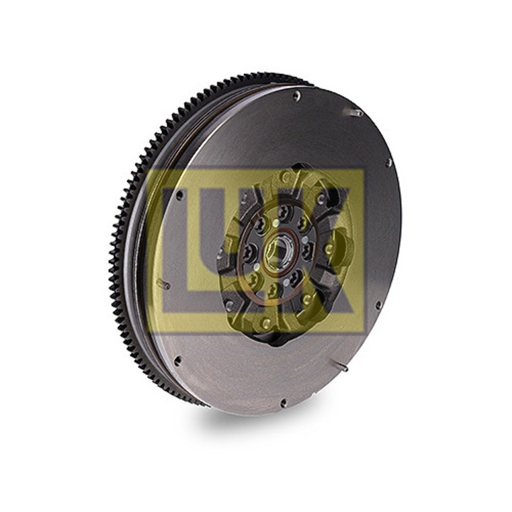 Set volanta dublu masa LUK 415049010 pentru Opel Movano 2,3 CDTI, 8 gauri, manuala