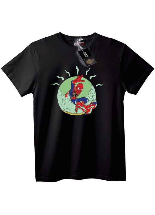 Pókember Akció póló, Fekete