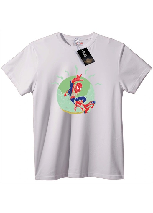 Pókember Akció póló, Fehér