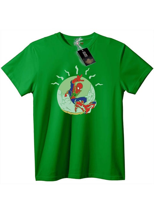 Pókember Akció póló, Zöld
