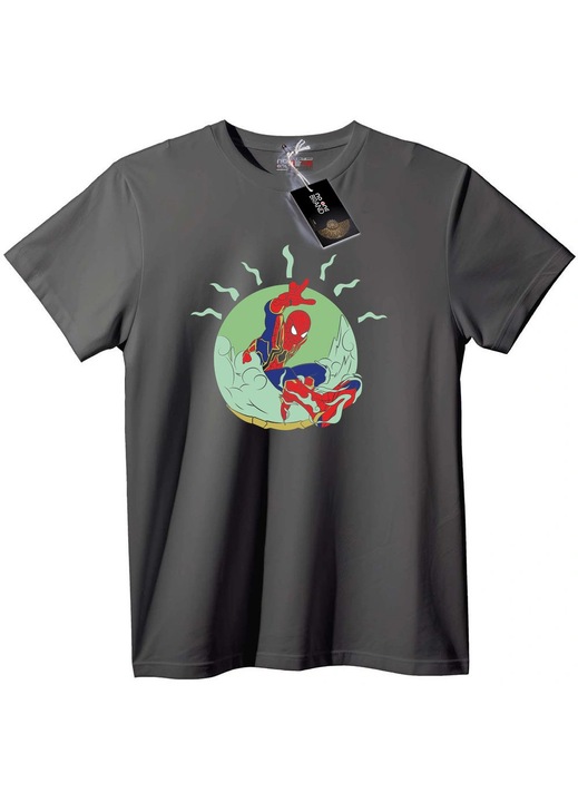 Pókember Akció póló, Szürke