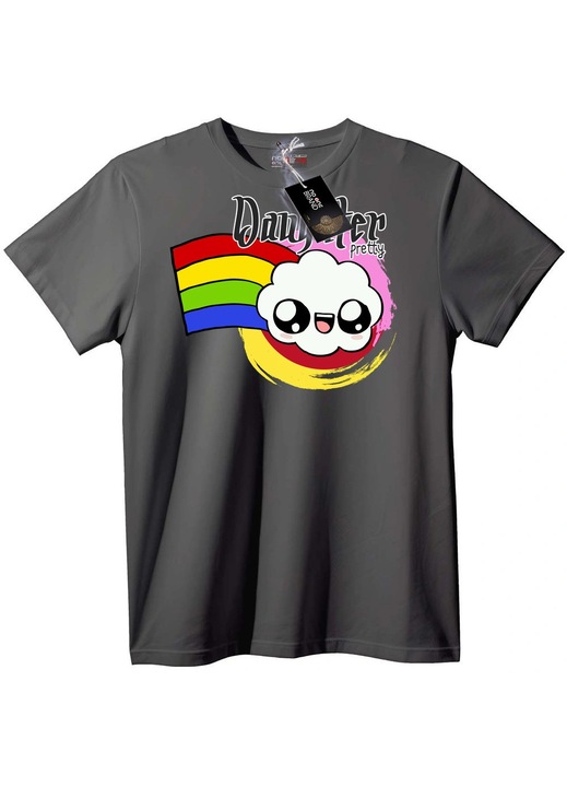 Dangster Gyönyörű Felhő Póló, Szürke