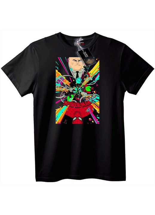 Polo Spider-Man Neon Muveszet, Fekete