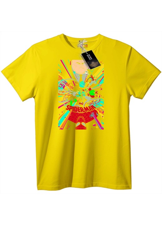 Polo Spider-Man Neon Muveszet, Sárga