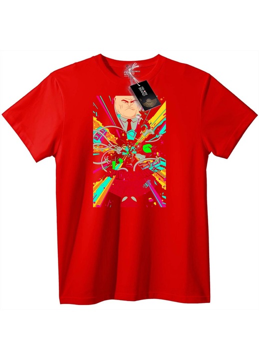 Polo Spider-Man Neon Muveszet, Piros